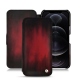 Lederschutzhülle Apple iPhone 12 Pro Max - Rouge Patine