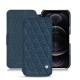 Lederschutzhülle Apple iPhone 12 Pro Max - Indigo - Couture ( Pantone 303U ) 