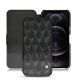 Lederschutzhülle Apple iPhone 12 Pro Max - Onyx - Couture