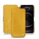 Custodia in pelle Apple iPhone 12 Pro Max - Jaune soulèu
