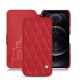 Funda de piel Apple iPhone 12 Pro Max - Rouge troupelenc - Couture