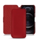 Lederschutzhülle Apple iPhone 12 Pro Max - Rouge PU