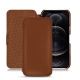 Lederschutzhülle Apple iPhone 12 Pro Max - Marron PU