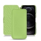 Funda de piel Apple iPhone 12 Pro Max - Vert olive PU