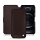 Funda de piel Apple iPhone 12 Pro Max - Marron envoûtant