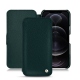 가죽 커버 Apple iPhone 12 Pro Max - Vert séduisant