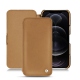 Apple iPhone 12 Pro Max leather case - Beige Veggie