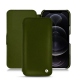 가죽 커버 Apple iPhone 12 Pro Max - Vert Veggie