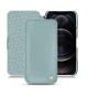 Apple iPhone 12 Pro leather case - Bleu ciel ( Nappa - Pantone 277C ) 