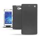 가죽 커버 Sony Xperia M2  - Noir ( Nappa - Black ) 