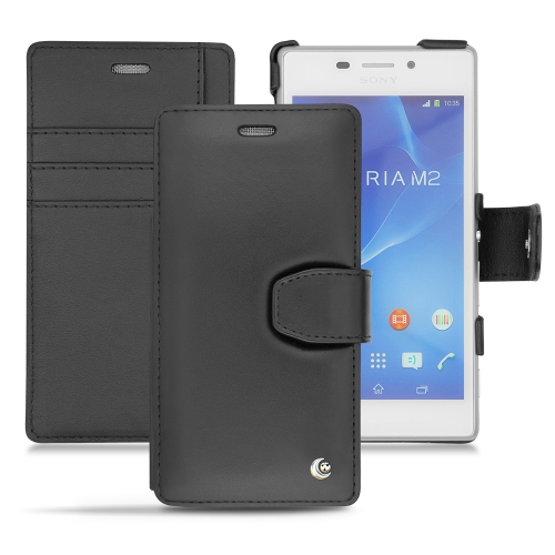 Custodia in pelle Sony Xperia M2 