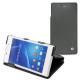 Lederschutzhülle Sony Xperia M2  - Noir ( Nappa - Black ) 