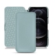 Funda de piel Apple iPhone 12 Pro - Bleu Ciel PU