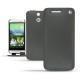 Custodia in pelle HTC One E8  - Noir ( Nappa - Black ) 