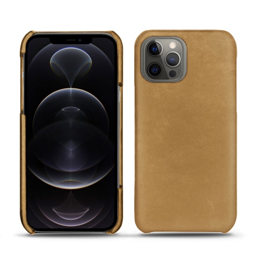 Ledertaschen für Apple iPhone 12 Pro MaxSable vintage ( Pantone #9b7340 ) 