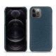 レザーケース Apple iPhone 12 Pro Max - Indigo ( Pantone 303U ) 