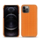 Funda de piel Apple iPhone 12 Pro Max - Abaca arancio