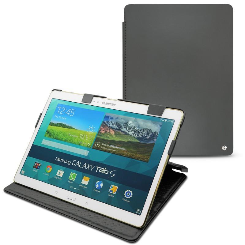 Capa em pele Samsung Galaxy Tab S 10.5  - Noir ( Nappa - Black ) 