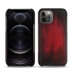 Funda de piel Apple iPhone 12 Pro Max - Rouge Patine