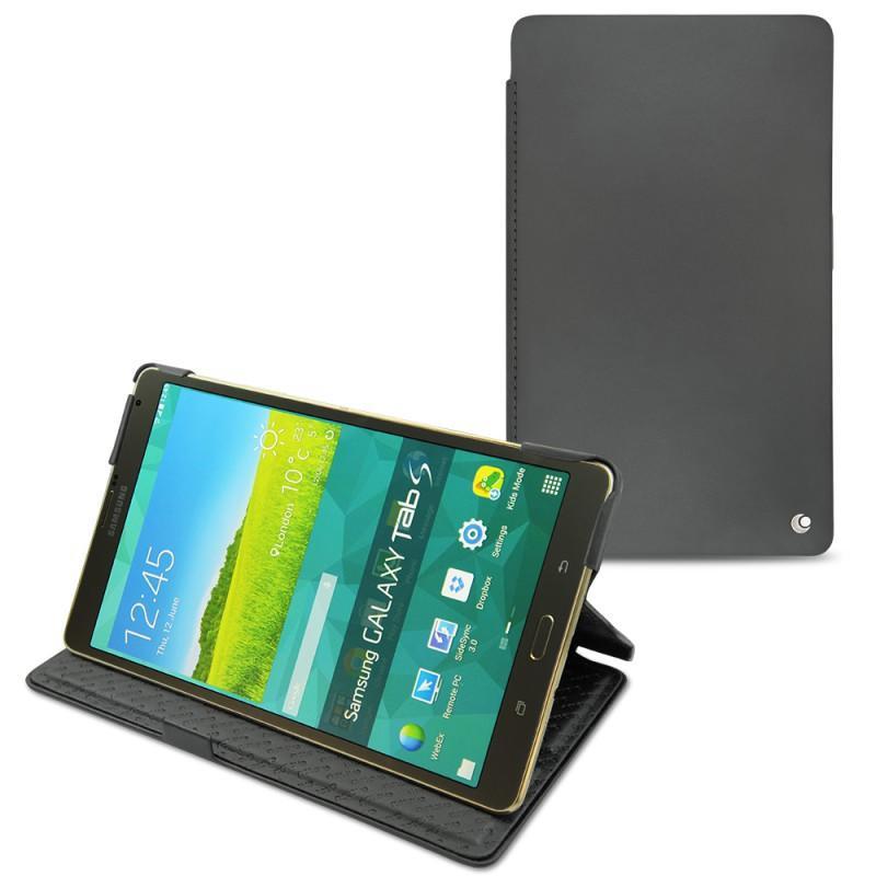 Lederschutzhülle Samsung Galaxy Tab S 8.4  - Noir ( Nappa - Black ) 