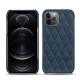 レザーケース Apple iPhone 12 Pro Max - Jean vintage - Couture