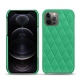 レザーケース Apple iPhone 12 Pro Max - Menthe vintage - Couture