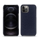 가죽 커버 Apple iPhone 12 Pro - Cobalt ( Pantone 2766C ) 