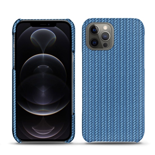 Ledertaschen für Apple iphone 12 ProAbaca ishia ( Pantone #395775 ) 