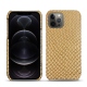 가죽 커버 Apple iPhone 12 Pro - Serpent sabbia