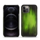 Funda de piel Apple iPhone 12 Pro - Vert Patine