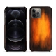 Lederschutzhülle Apple iPhone 12 Pro - Fauve Patine