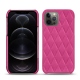 가죽 커버 Apple iPhone 12 Pro - Rose BB - Couture