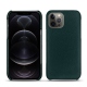 가죽 커버 Apple iPhone 12 Pro - Vert séduisant