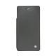 Housse cuir Sony Xperia M2 