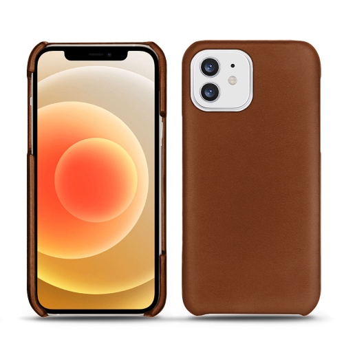 Fundas de piel para Apple iPhone 12 miniMarron ( Nappa - Pantone #8B4720 ) 