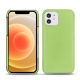 Custodia in pelle Apple iPhone 12 mini - Vert olive ( Nappa - Pantone 578U ) 