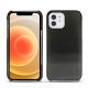 レザーケース Apple iPhone 12 mini - Onyx ( Black ) 