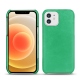 Custodia in pelle Apple iPhone 12 mini - Menthe vintage ( Pantone 562C ) 