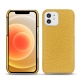 Custodia in pelle Apple iPhone 12 mini - Mimosa ( Pantone 141C ) 