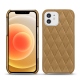 レザーケース Apple iPhone 12 mini - Sable vintage - Couture
