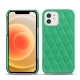 レザーケース Apple iPhone 12 mini - Menthe vintage - Couture
