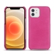Lederschutzhülle Apple iPhone 12 mini - Rose BB
