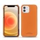 Custodia in pelle Apple iPhone 12 mini - Orange PU