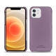 Custodia in pelle Apple iPhone 12 mini - Lilas PU