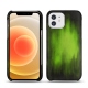 Coque cuir Apple iPhone 12 - Vert Patine