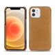 Lederschutzhülle Apple iPhone 12 - Castan esparciate