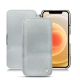 Funda de piel Apple iPhone 12 mini - Platinium ( Pantone 877C ) 