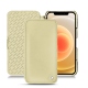 Apple iPhone 12 mini leather case - Beige ( Nappa - Pantone 7502C ) 