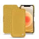 Funda de piel Apple iPhone 12 mini - Mimosa ( Pantone 141C ) 