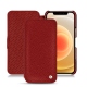 Funda de piel Apple iPhone 12 mini - Tomate ( Pantone 187C ) 